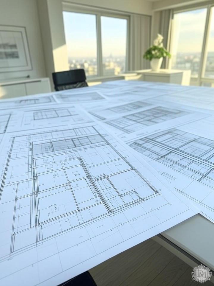 Рабочая документация дизайн-проекта с чертежами