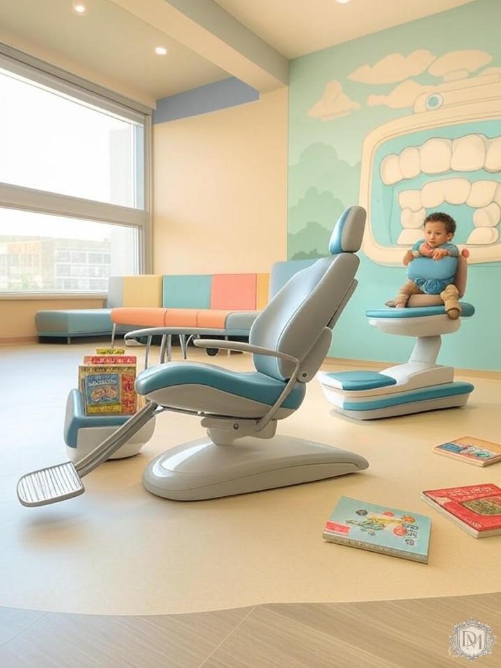 процесс создания дизайн-проекта детской стоматологии