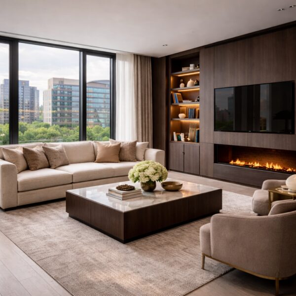 Дизайн интерьера в ЖК Сколково Парк для жизни от DizainMsk — Москва, Millhouse