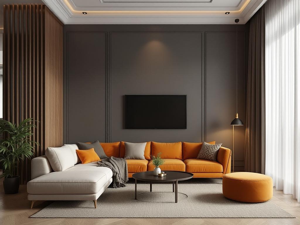 Интерьер в стиле тихой роскоши с нейтральной палитрой