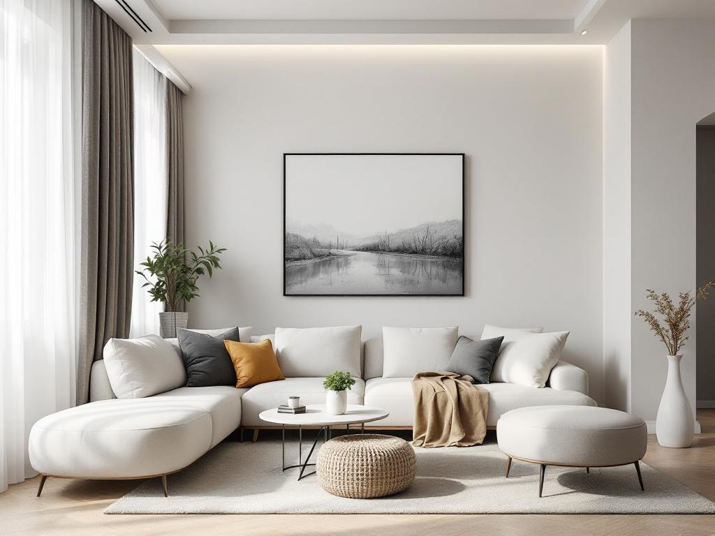 Многоуровневое освещение в интерьере квартиры