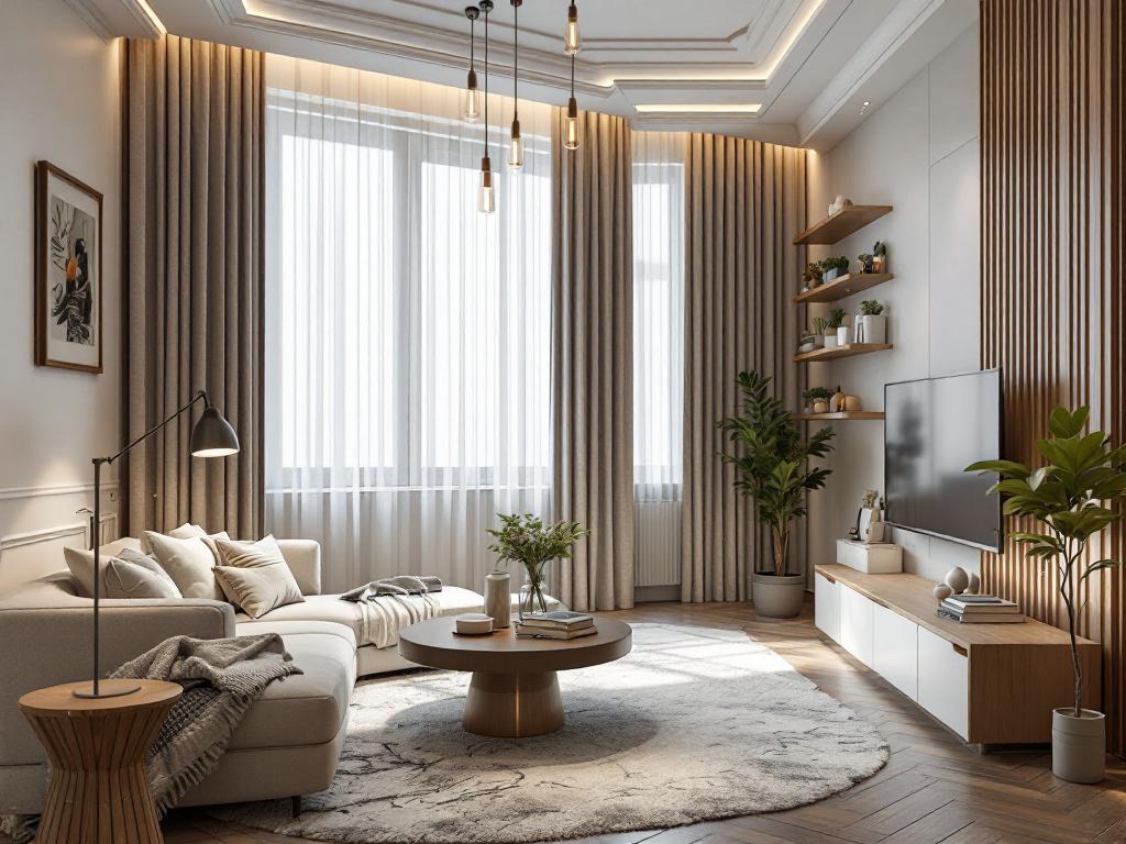 Встроенная гардеробная система в интерьере