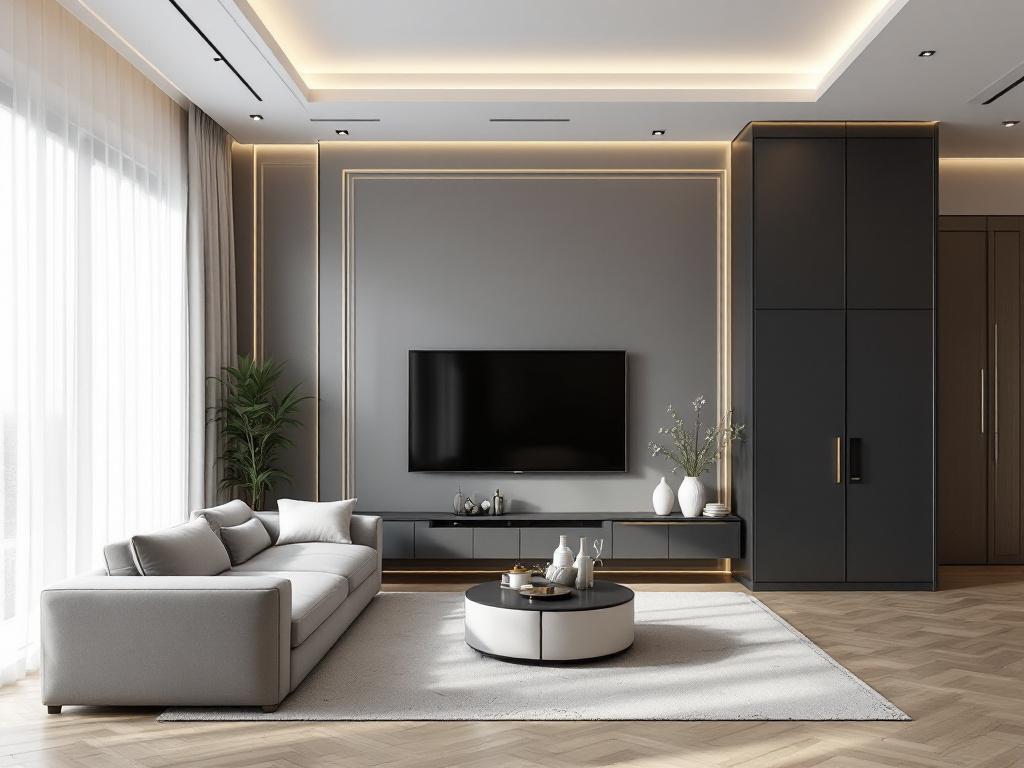 Многоуровневое освещение в спа-зоне