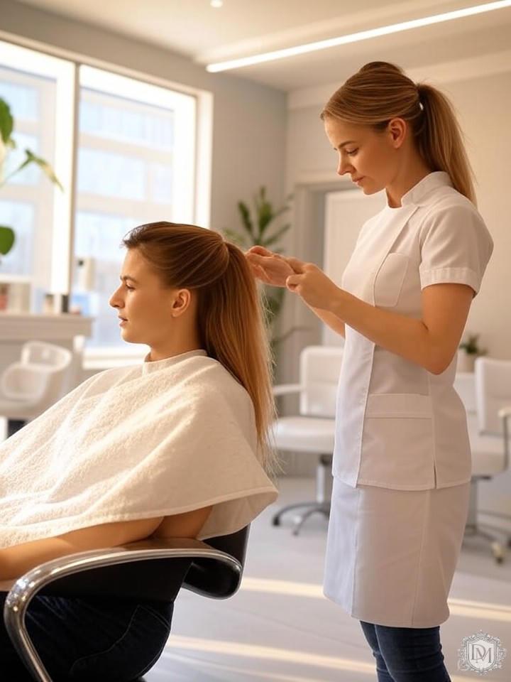 Сравнение цветовой температуры освещения в салоне красоты