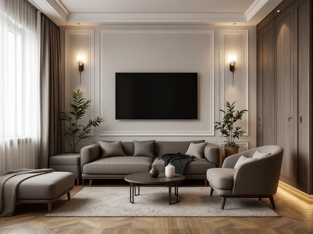 Планировка квартиры с зонированием пространства