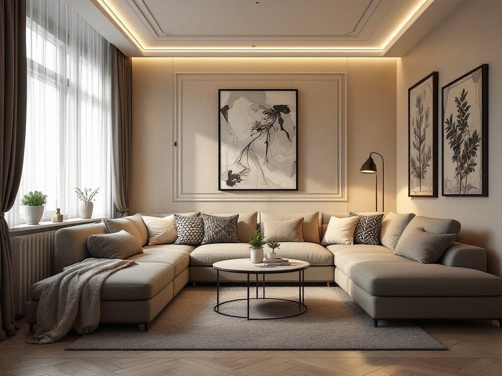 Инструменты зонирования интерьера примеры