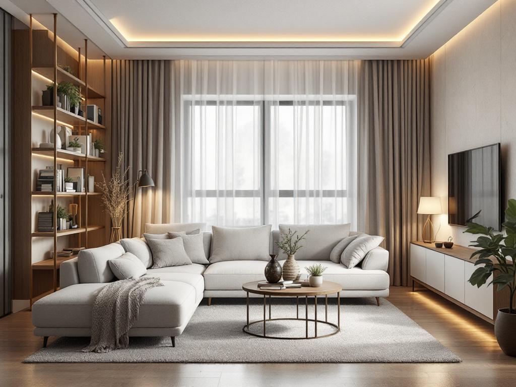 Принципы мягкого минимализма в интерьере