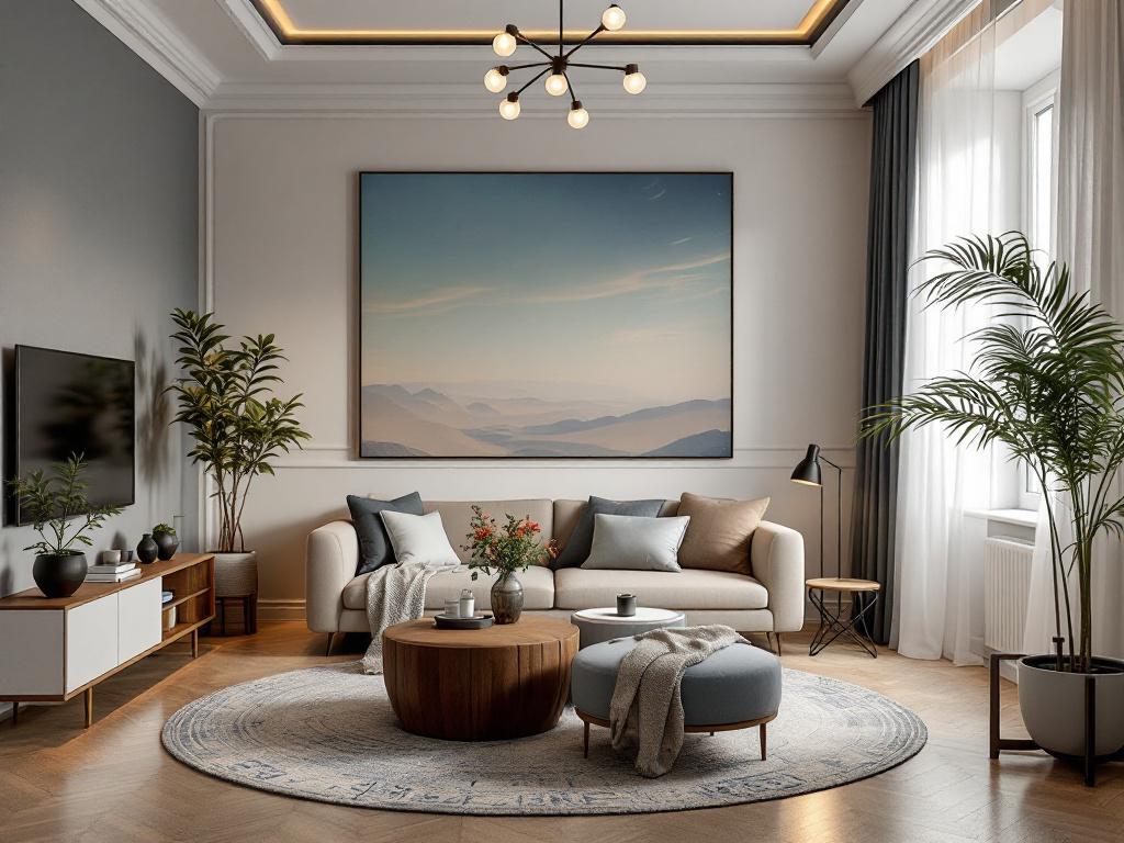 Мягкие панели в спальне за кроватью