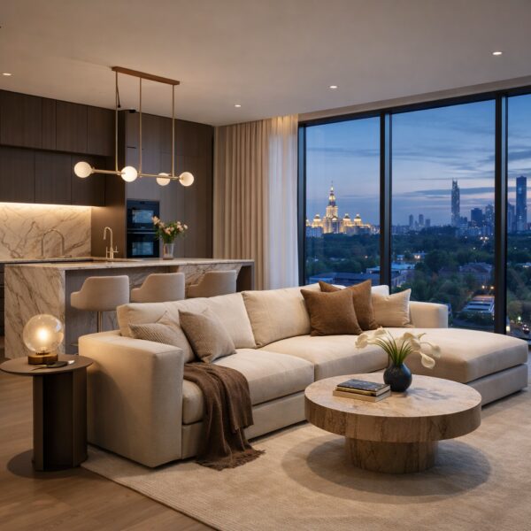 Дизайн интерьера в ЖК Воробьёв Дом Москва — студия DizainMsk