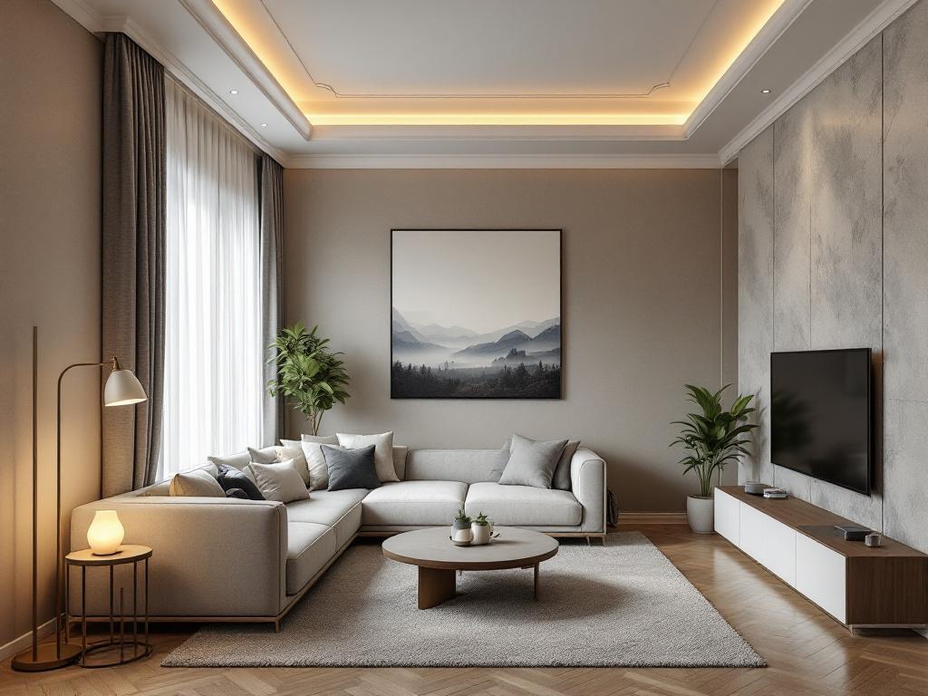 правила размещения искусства в интерьере на разной высоте