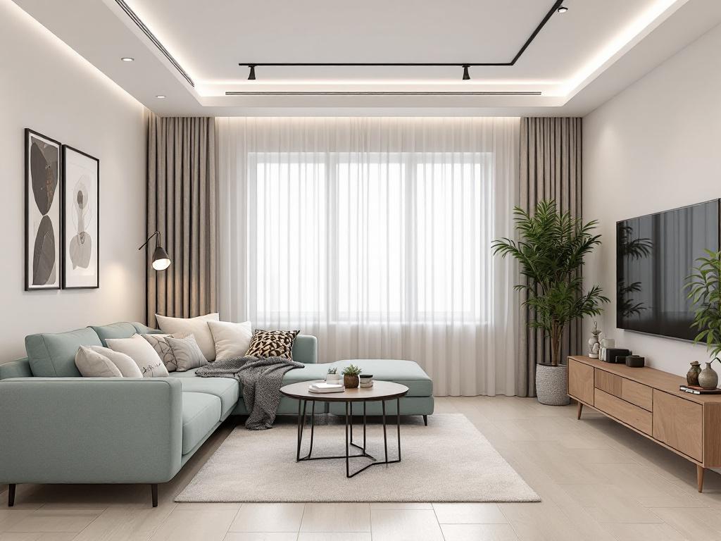 галерейная развеска в гостиной проект дизайн интерьера