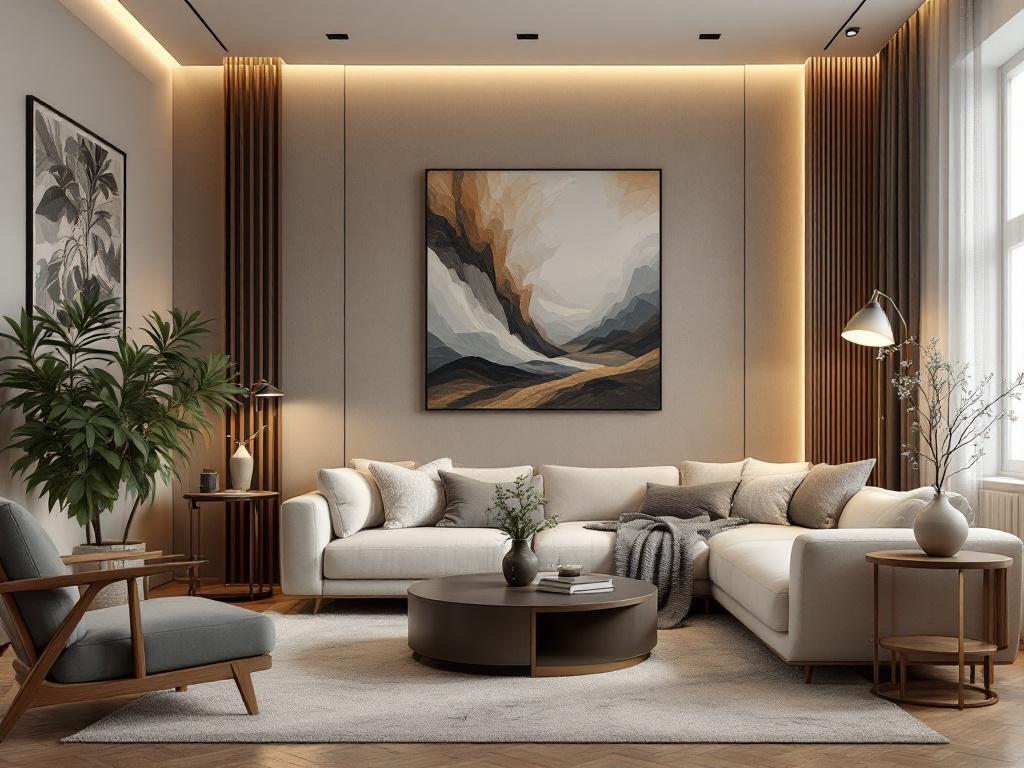 искусство в столовой зоне дизайн-проект