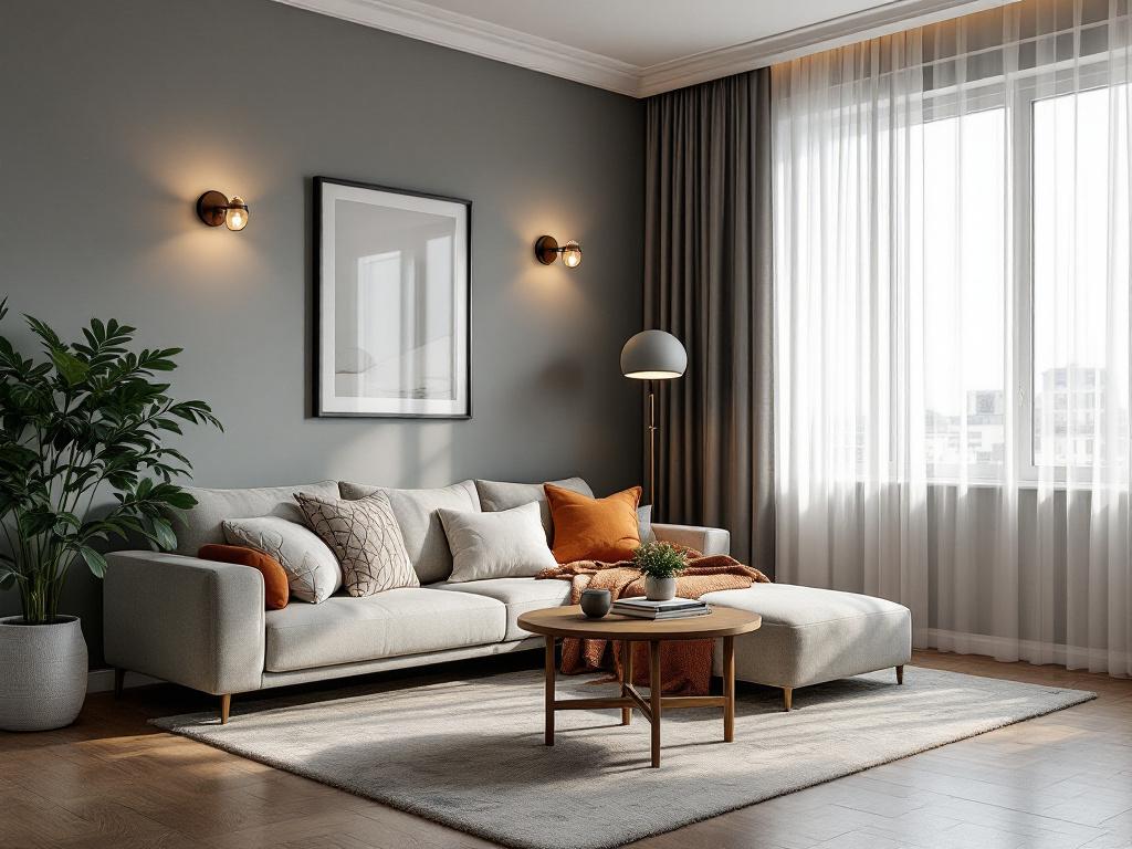 пример дизайн-проекта двухкомнатной квартиры с планировкой