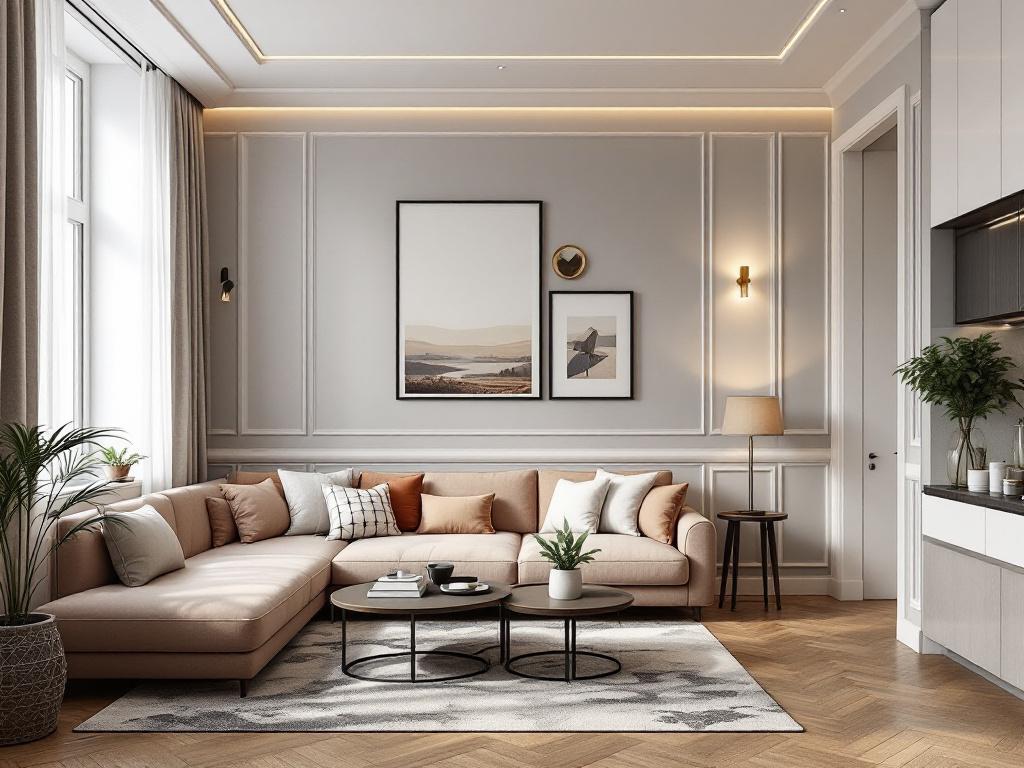 тренды дизайна интерьера 2025 технологии