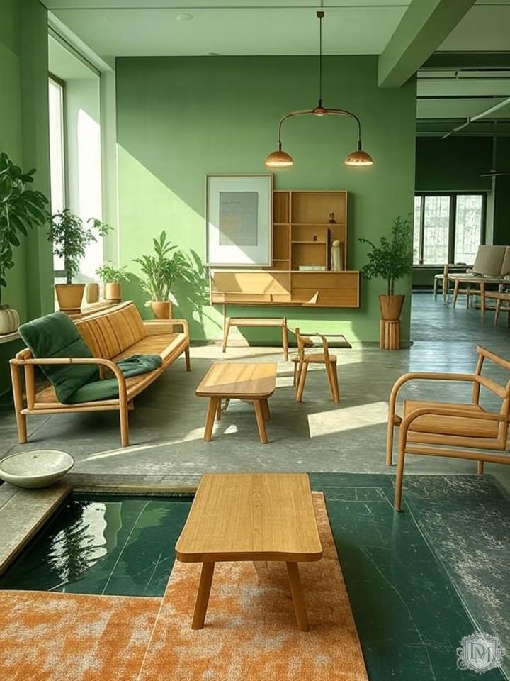 Экологичные материалы в slow-дизайне интерьера