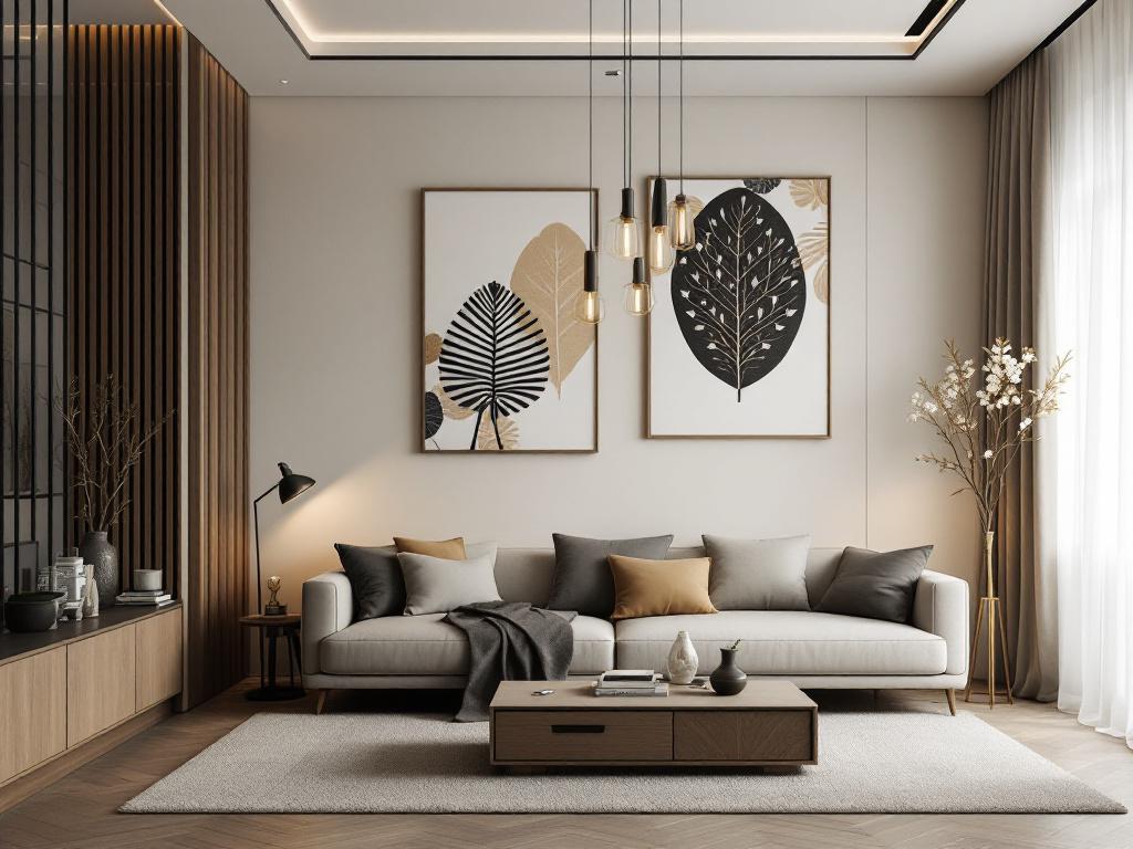 эскиз планировки дома и участка в едином стиле