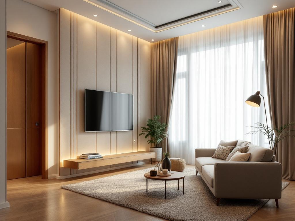 Архитектурные элементы в современном интерьере для соцсетей