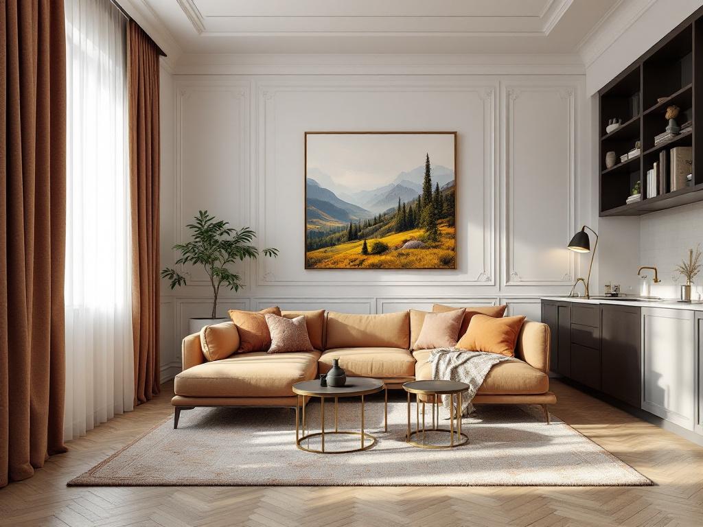 схема подсистем умного дома в интерьере