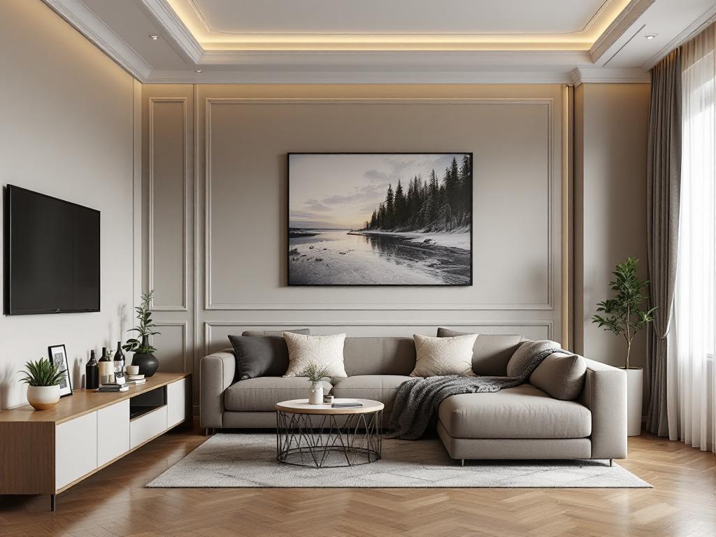 скрытая интеграция умного дома в интерьере квартиры