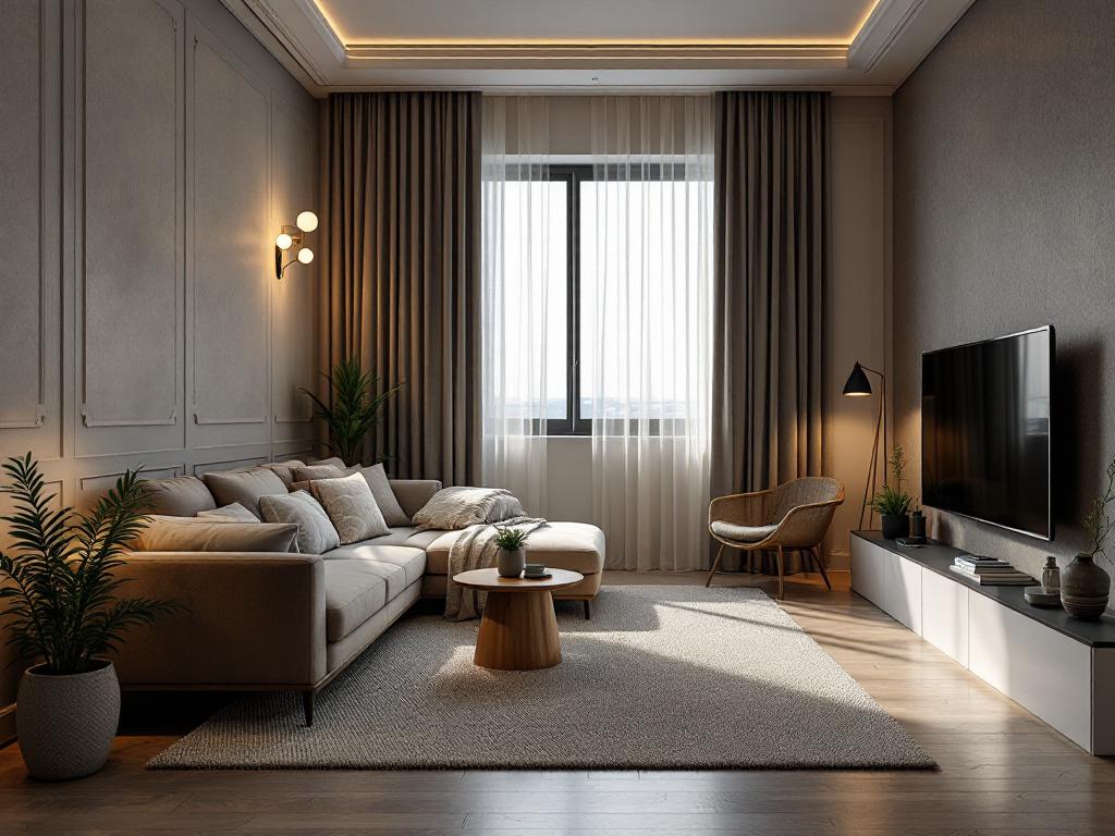 Зонирование четырёхкомнатной квартиры для семьи с детьми