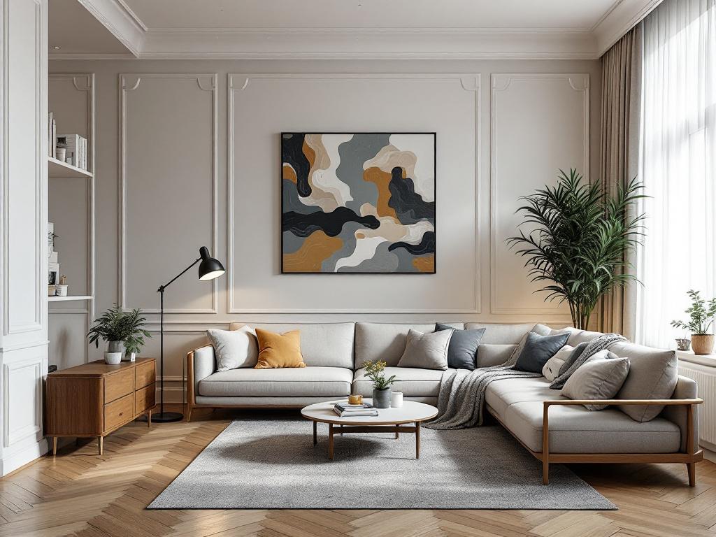 Компактная грязная зона в однокомнатной квартире