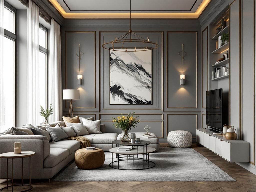 дизайн интерьер квартиры с трансформируемой планировкой