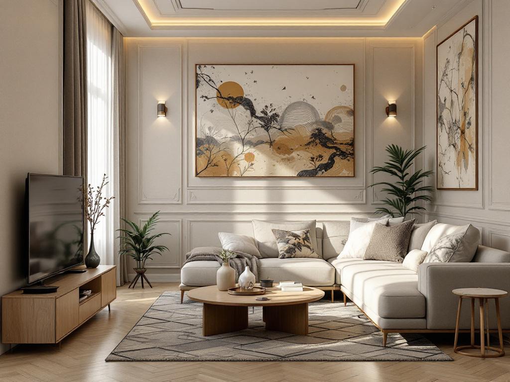 3D визуализация дизайн-проекта гардеробной комнаты