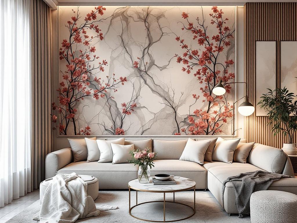 Цветовые тренды в дизайне интерьера 2025 года