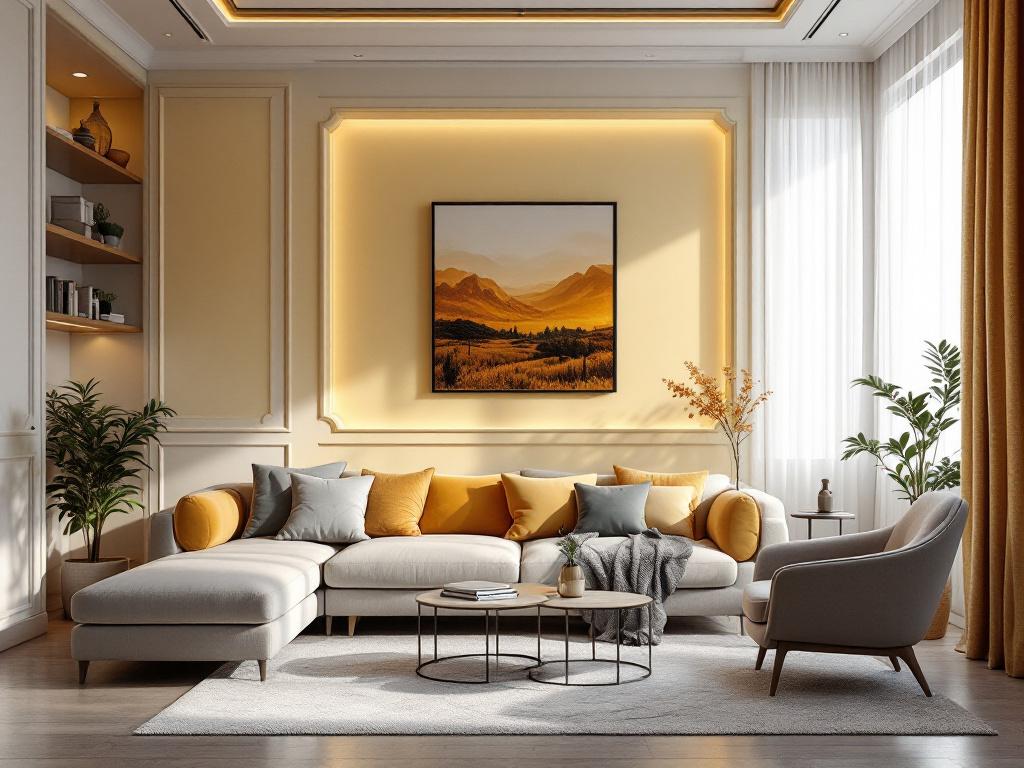 Концепция дизайна двухуровневой квартиры с открытой планировкой