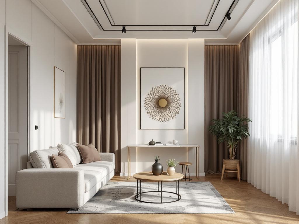 живые растения в современном дизайне интерьера квартиры