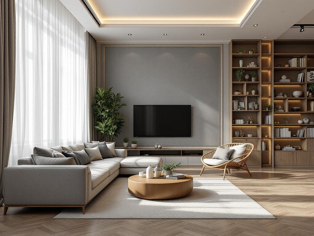 финальная приёмка интерьера с дизайнером и заказчиком