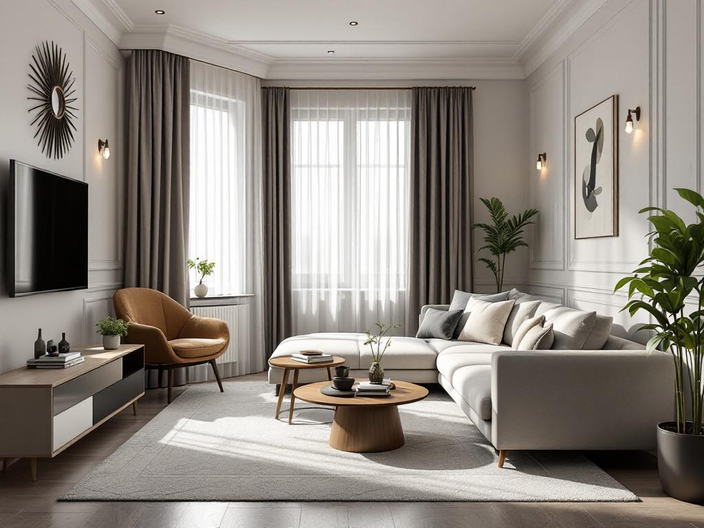 тренды дизайна интерьера 2025 экологичность умный дом