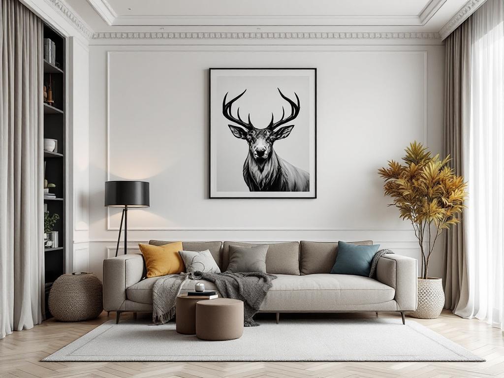 архитектурное планирование элитного интерьера с чертежами