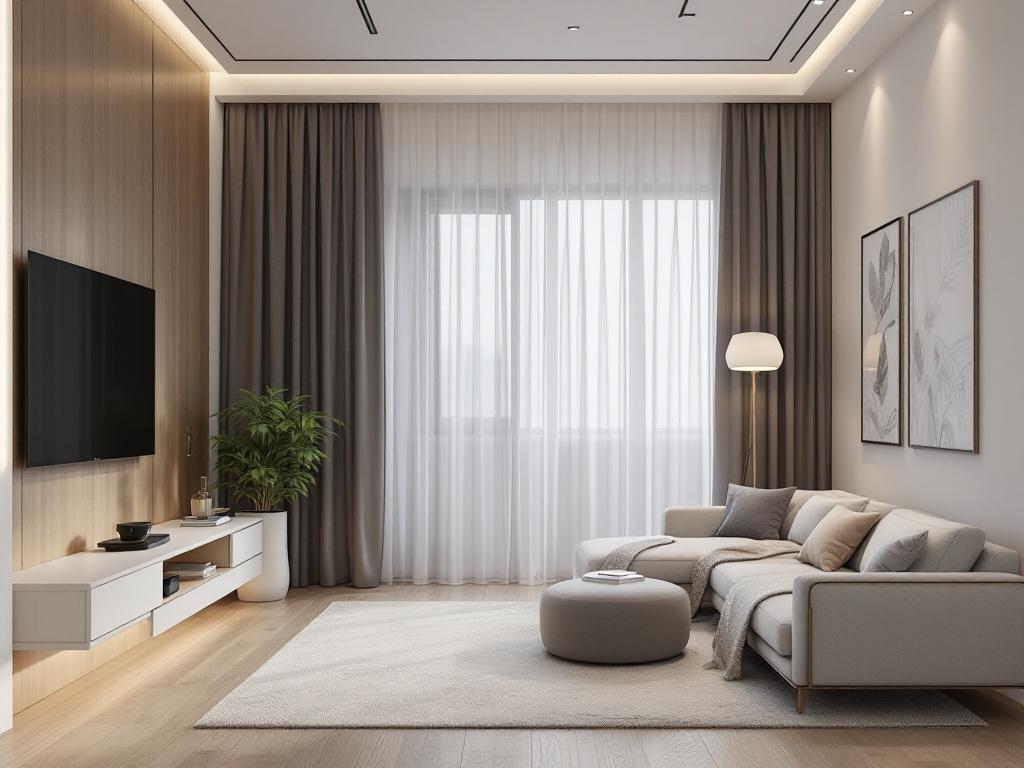 офис с фитостеной и естественным освещением биофильный дизайн