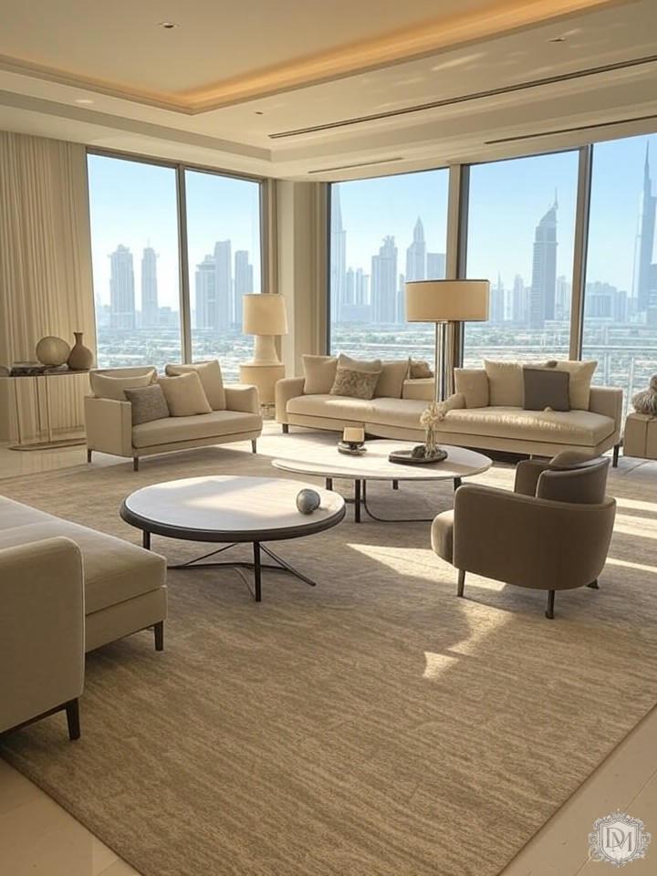 3D визуализация элитного интерьера в Дубае