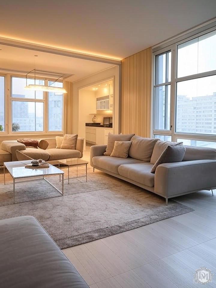 Примеры реализованных дизайн-проектов квартир в Москве