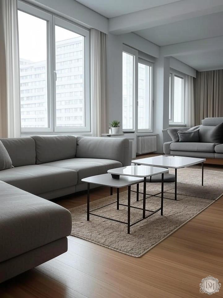 Современный дизайн вторичной квартиры в Москве после ремонта под ключ