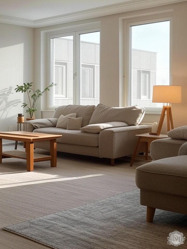 многоуровневое освещение в интерьере квартиры