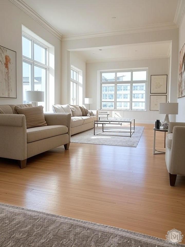 Профессиональный дизайн-проект четырехкомнатной квартиры с планировкой