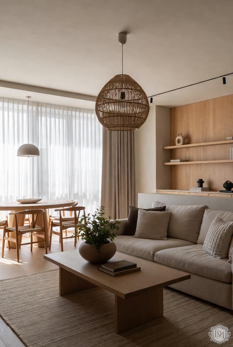 Реализованный проект дизайнерского ремонта квартиры в Москве