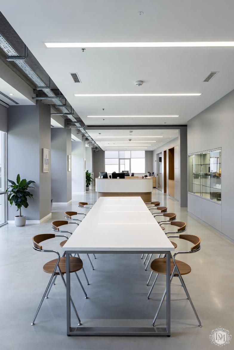 Концепция биофильного дизайна офиса IT-компании